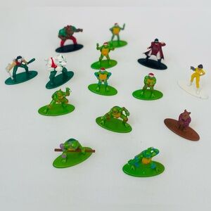 Jada Toys TMNT Teenage Mutant Ninja Turtles Nano Metal Figures 14 Die Cast